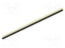 Connector: pin strips; pin header; male; PIN: 50; 2mm; THT; 1x50