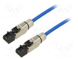 Patch cord; S/FTP; Cat: Cat 8.1; RJ45 plug,both sides; stranded