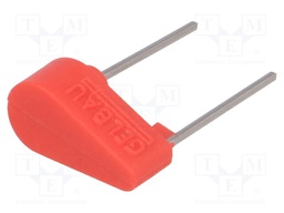 Resistor for protection rubber strip; -20÷55°C; Colour: red