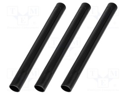 Vacuum cleaner pipe; 3pcs; 34.5mm; plastic