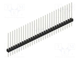 Connector: pin strips; pin header; male; PIN: 30; 2.54mm; THT; 1x30