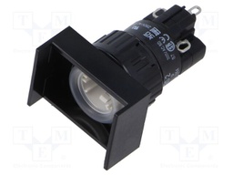 Switch: body; 16mm; Stabl.pos: 2; NC + NO; Pos: 2; Cutout: Ø16.2mm