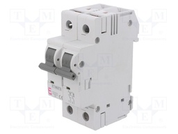 Circuit breaker; 230/400VAC; Inom: 1.6A; Poles: 2; DIN; Charact: D