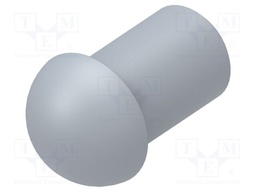 Stopper; polyamide; grey; L: 15mm; -20÷100°C; Entrelec; Size: 13