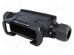 Enclosure: for HAN Modular connectors; Han Eco Modular; M40