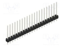 Connector: pin strips; pin header; male; PIN: 21; 2.54mm; THT; 1x21