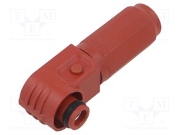 Connector: DC supply; plug; ES-120A; PIN: 1; for cable; crimped