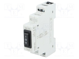 Module: pushbutton switch; Uoper.max: 250VAC; 10A; Mounting: DIN