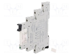 Relay: interface; SPDT; Ucoil: 24VDC; Ucoil: 24VAC; DIN