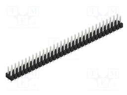 Connector: pin strips; pin header; male; PIN: 64; 2.54mm; THT; 2x32