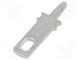 Solder lug; THT; brass; tinned