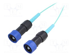 Connector: fiber optic; patchcord; PIN: 1; bayonet; Buccaneer 4000