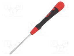 Screwdriver; Allen hex key,spherical; Size: HEX 2,5mm; precision