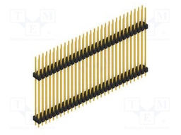 Connector: pin strips; pin header; male; PIN: 60; 2.54mm; THT; 2x30