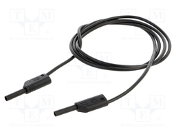 Test lead; 10A; banana plug with axial socket 2mm; Urated: 1kV