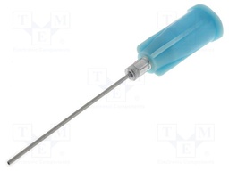 Needle: steel; 1"; Size: 23; straight; 0.33mm