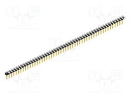Connector: pin strips; pin header; male; PIN: 50; 2mm; THT; 1x50