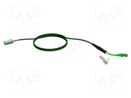Thermocouple extension; Len: 1m; -25÷90°C; Wire dia: 4mm; 4Ω/m