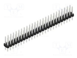 Connector: pin strips; pin header; male; PIN: 50; 2mm; THT; 2x25