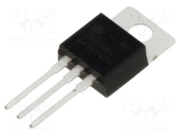 IC: voltage regulator; linear,fixed; 18V; 1A; TO220AB; THT; tube