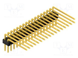 Connector: pin strips; pin header; male; PIN: 34; 2.54mm; THT; 2x17