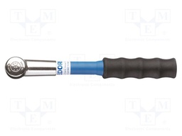 Wrench; torque; 216mm; Kind of socket: square; 1/4"; SLIPPER; 4%