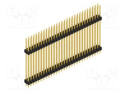 Connector: pin strips; pin header; male; PIN: 58; 2.54mm; THT; 2x29