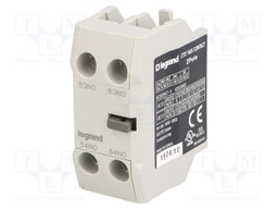 Auxiliary contacts; Series: CTX3; Leads: screw terminals