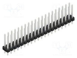 Connector: pin strips; pin header; male; PIN: 40; 2.54mm; THT; 2x20