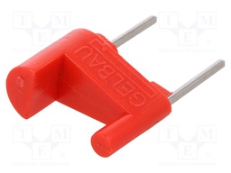 Resistor for protection rubber strip; -20÷55°C; Colour: red