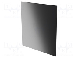 Rear panel; for ITALTRONIC enclosure