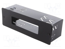 Mounting half frame for CB radio; Albrecht; with center hole