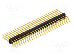 Connector: pin strips; pin header; male; PIN: 54; 2.54mm; SMT,THT