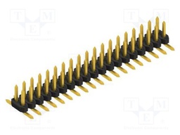 Connector: pin strips; pin header; male; PIN: 38; 2mm; SMT; 2x19