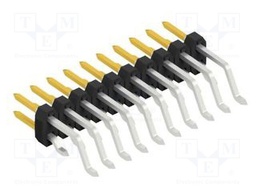 Connector: pin strips; pin header; male; PIN: 20; 2mm; SMT; 2x10