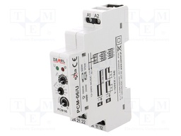 Timer; 0,1s÷1h; DPDT; 250VAC/8A; 12÷240VAC; 12÷240VDC; DIN; PIN: 8