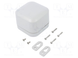 Enclosure: multipurpose; X: 80mm; Y: 80mm; Z: 60mm; polycarbonate