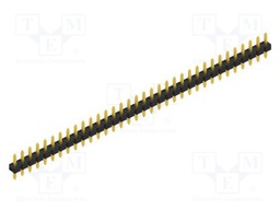 Connector: pin strips; pin header; male; PIN: 34; 2.54mm; THT; 1x34