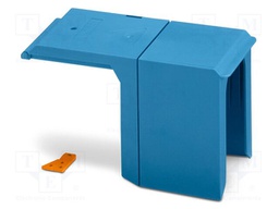 Cover; L: 46.7mm; W: 28.8mm; H: 85.6mm; Body: blue