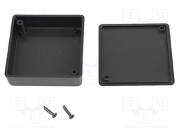 Enclosure: multipurpose; X: 60mm; Y: 60mm; Z: 20mm; 1551 MINI; ABS