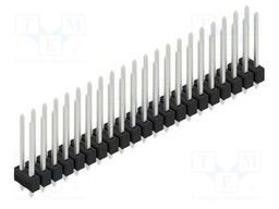 Connector: pin strips; pin header; male; PIN: 42; 2.54mm; THT; 2x21