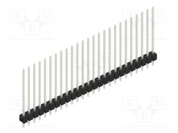 Connector: pin strips; pin header; male; PIN: 25; 2.54mm; THT; 1x25