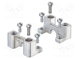 Screw adapter, Bottom part, With fixing screw