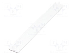 Power supplies accessories: terminals cover; 79.2x10x3.8mm