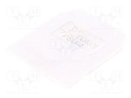 End/partition plate; Application: ZUG-G2.5,ZUG-G4; grey