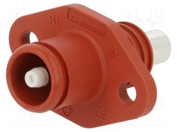 Connector: DC supply; socket; ES-70A; PIN: 1; crimped; 1kV; 10mm2