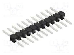 Connector: pin strips; pin header; male; PIN: 11; 2.54mm; SMT; 1x11