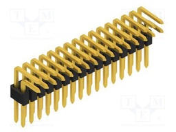 Connector: pin strips; pin header; male; PIN: 32; 1.27mm; THT; 2x16
