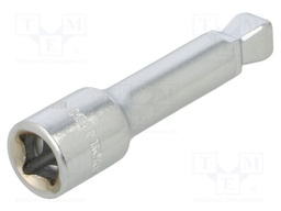 "Swivel/Rigid extension 1/4"" 50mm, Cr-V max. 35 Nm"