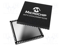 IC: dsPIC microcontroller; 256kB; 64kBRAM; VQFN64; 3÷3.6VDC; tube